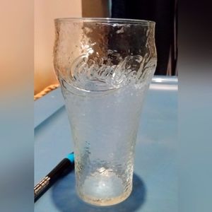 Vintage Coca Cola glass